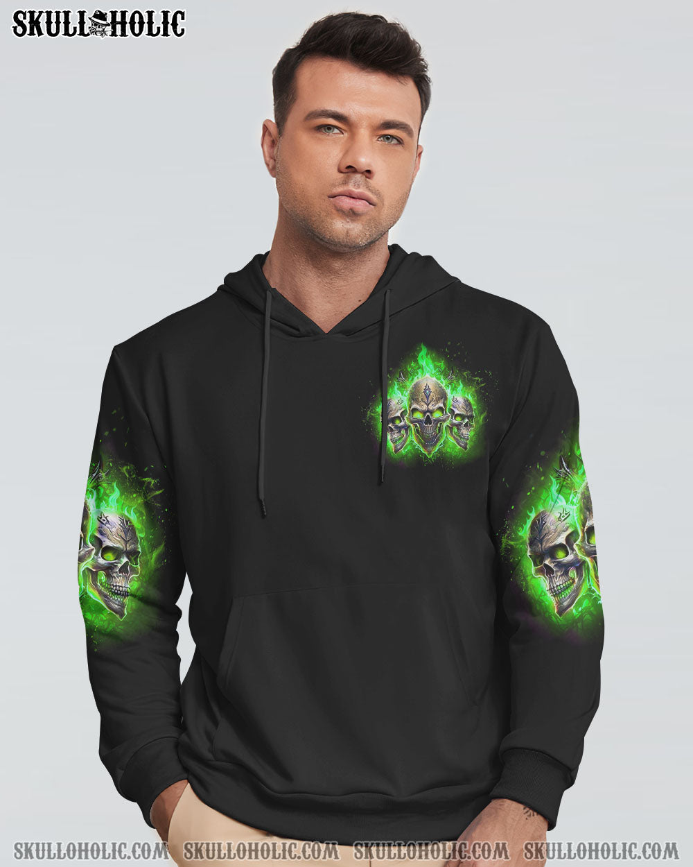 HEAVEN DON’T WANT ME SKULL ALL OVER PRINT – YHHN0902232