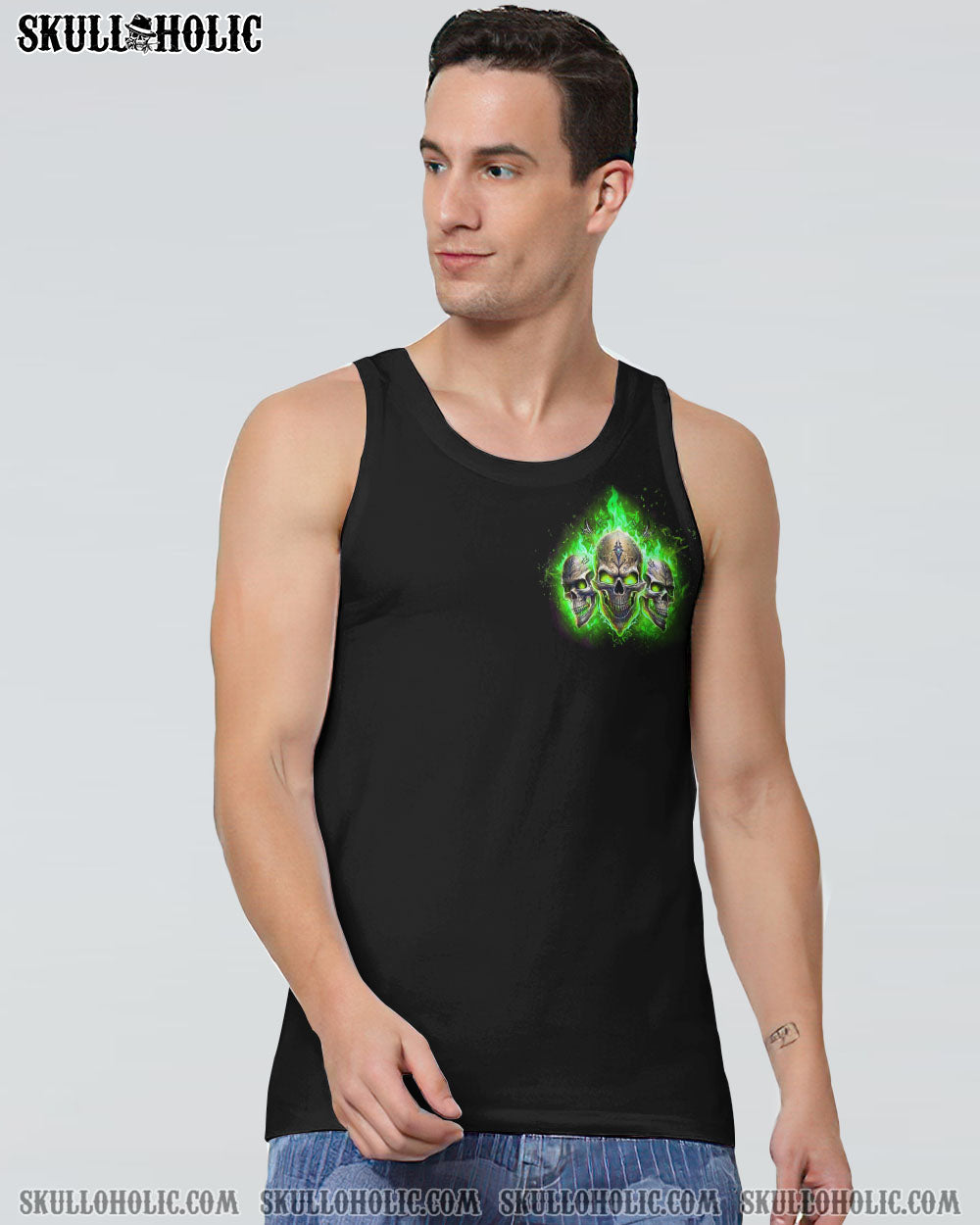 HEAVEN DON’T WANT ME SKULL ALL OVER PRINT – YHHN0902232