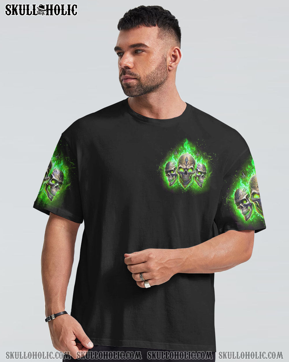 HEAVEN DON’T WANT ME SKULL ALL OVER PRINT – YHHN0902232