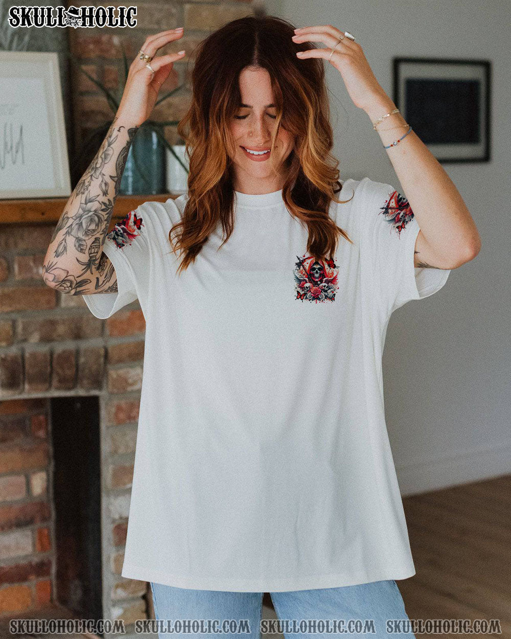 HEAVEN DON’T WANT ME SKULL REAPER WINGS ALL OVER PRINT – TLNZ3101243