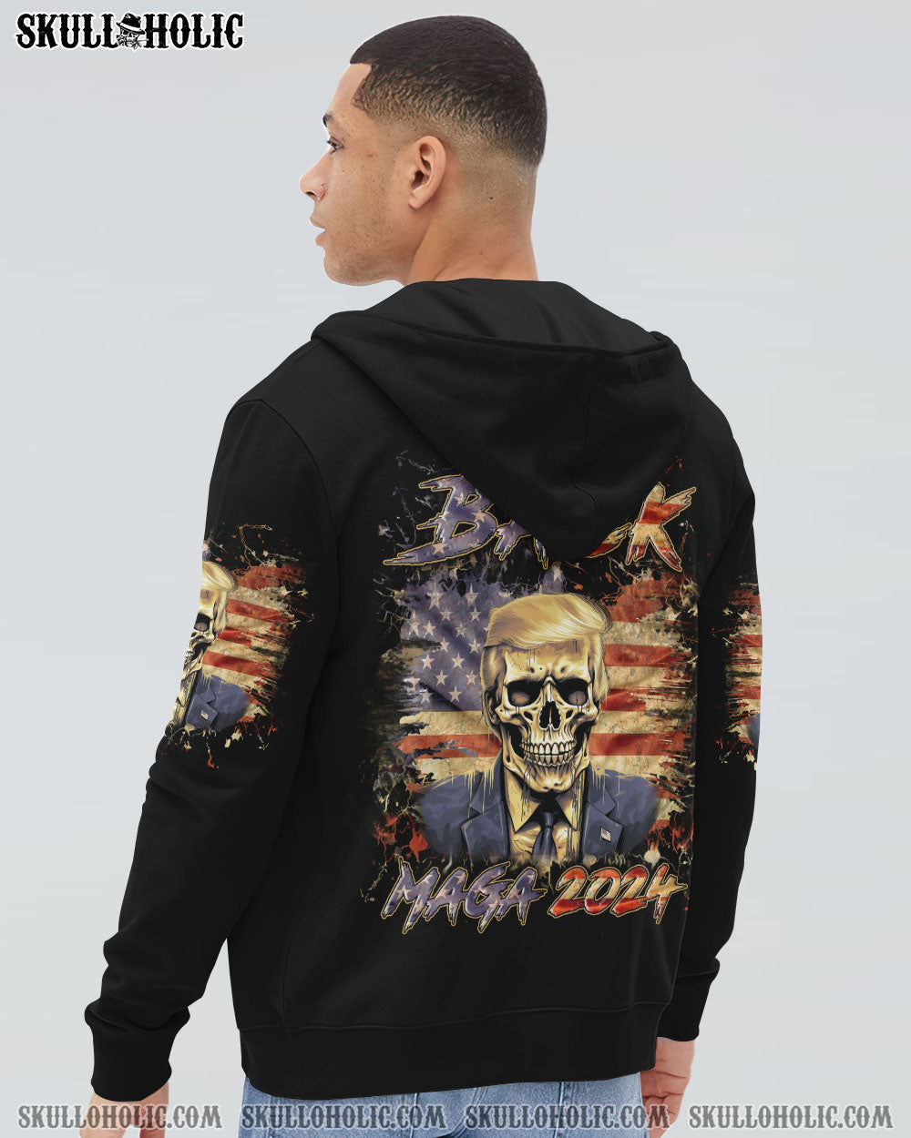 HE’LL BE BACK MAGA 2024 ALL OVER PRINT – YHLN3101241
