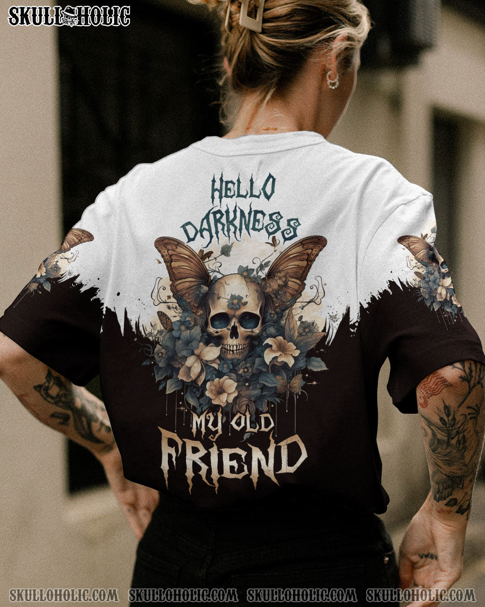 HELLO DARKNESS MY OLD FRIEND ALL OVER PRINT – TLNZ1407231