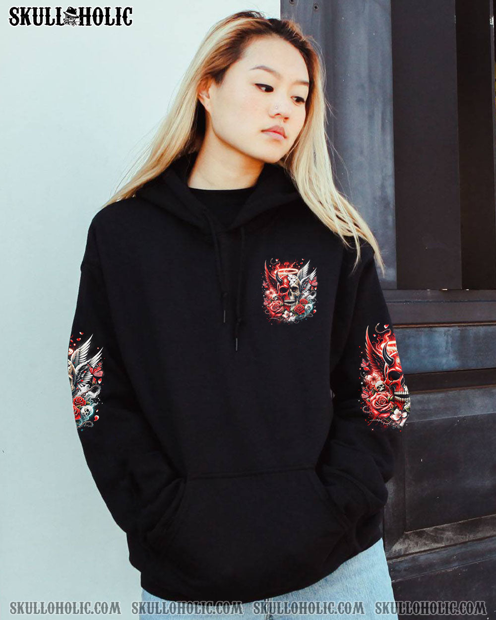 HELLO DARKNESS MY OLD FRIEND ANGEL AND DEVIL ALL OVER PRINT – TYTM3101241
