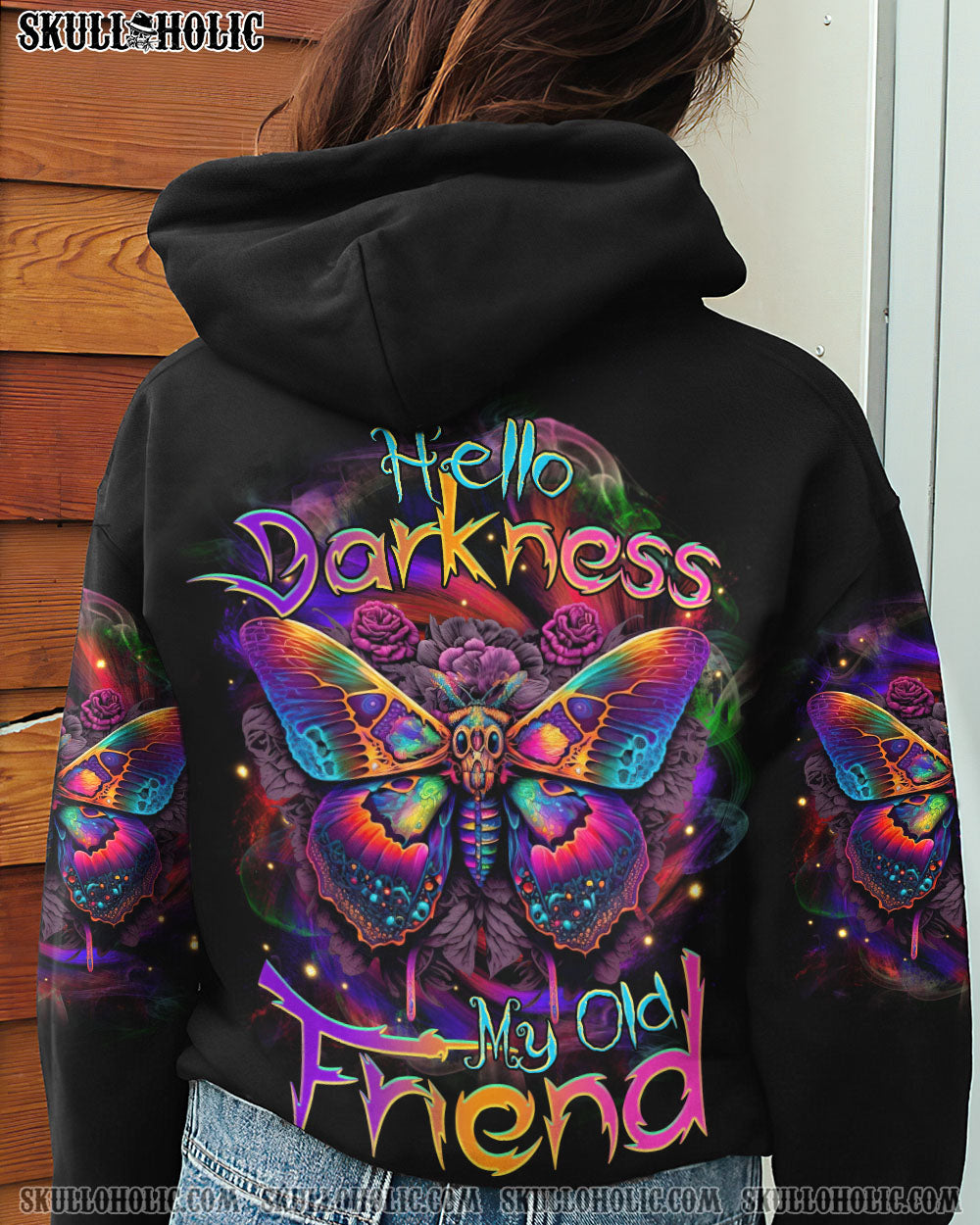 HELLO DARKNESS MY OLD FRIEND BUTTERFLY ALL OVER PRINT – TLTR2507232