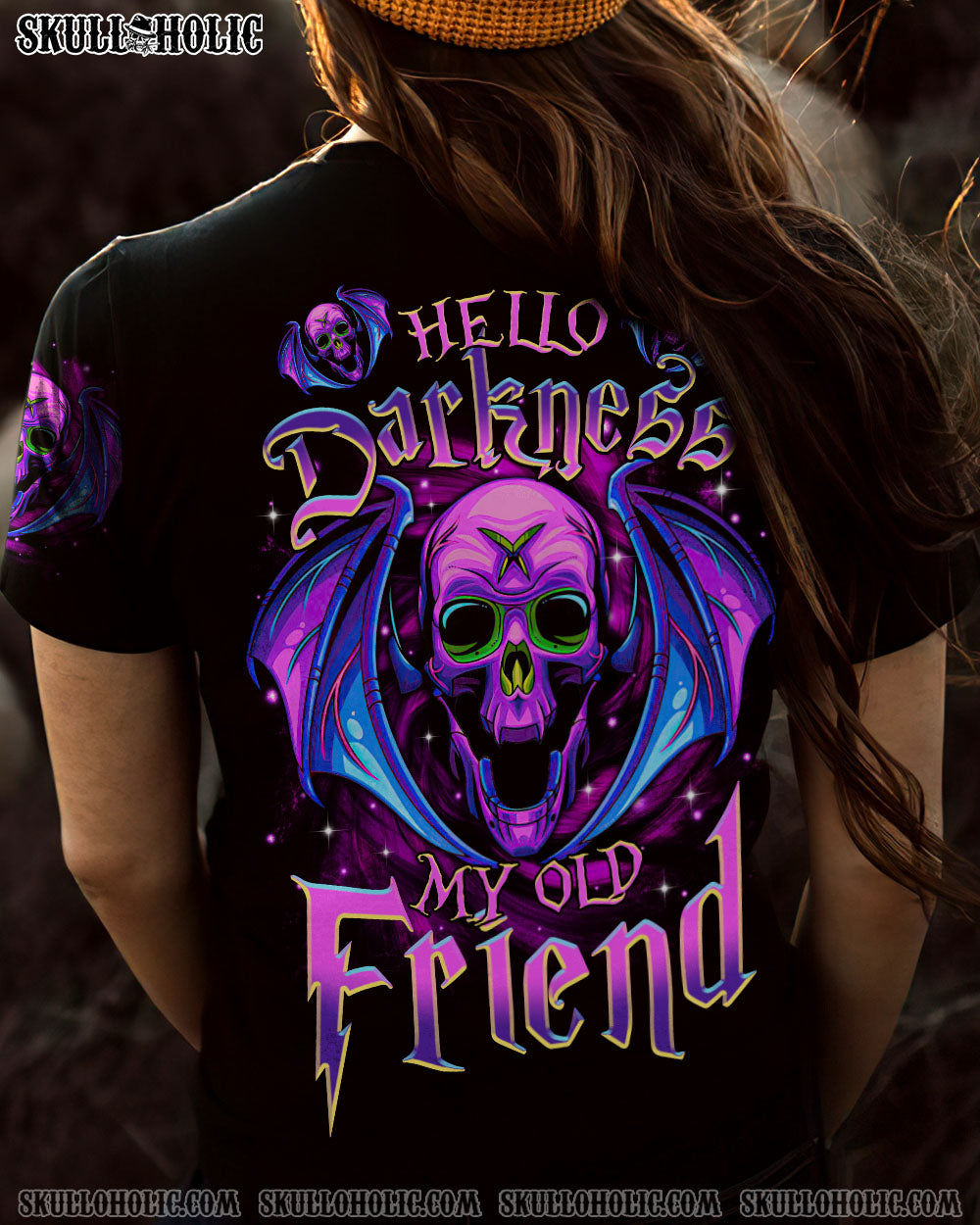 HELLO DARKNESS MY OLD FRIEND HALLOWEEN ALL OVER PRINT – TLTR2607233