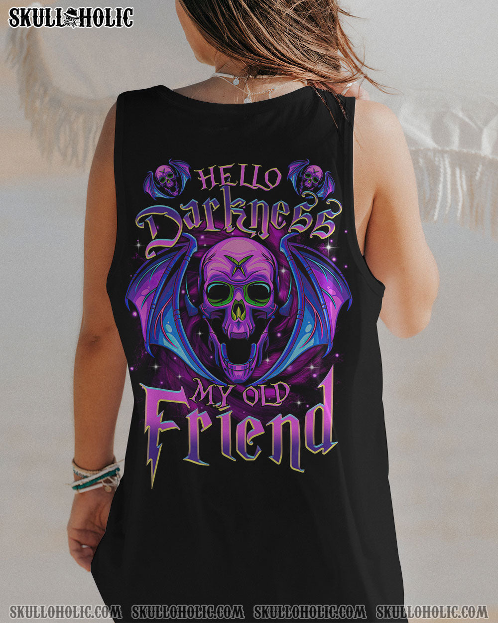 HELLO DARKNESS MY OLD FRIEND HALLOWEEN ALL OVER PRINT – TLTR2607233