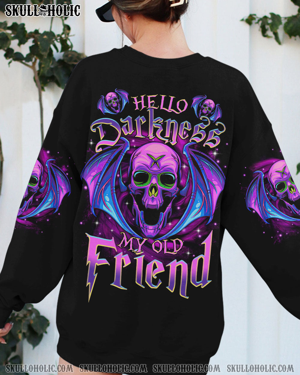 HELLO DARKNESS MY OLD FRIEND HALLOWEEN ALL OVER PRINT – TLTR2607233