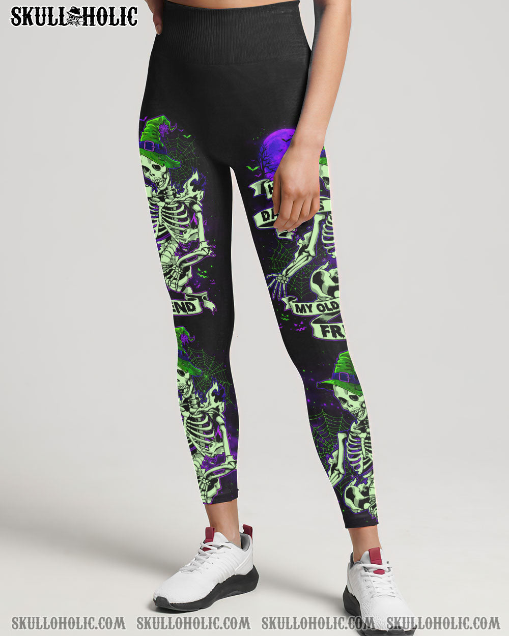 HELLO DARKNESS MY OLD FRIEND SKELETON HALLOWEEN ALL OVER PRINT – TLNO1008234