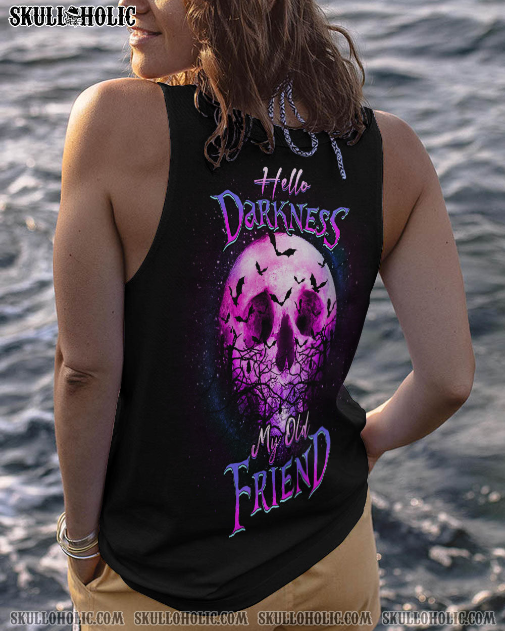 HELLO DARKNESS MY OLD FRIEND SKULL ALL OVER PRINT – YHDU0404232