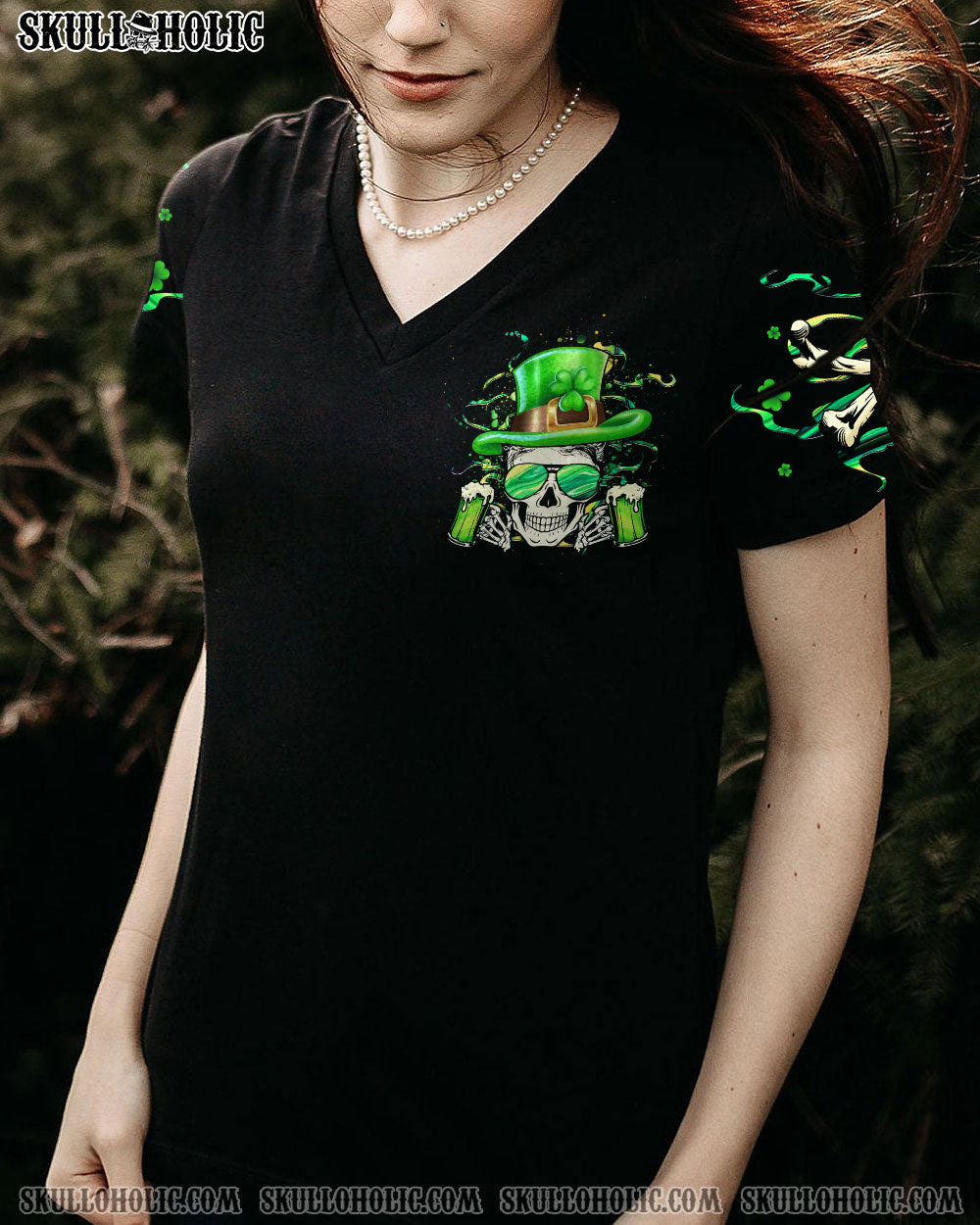 HELLO DARKNESS MY OLD FRIEND SKULL BEER PATRICK’S DAY ALL OVER PRINT – YHHG0102231