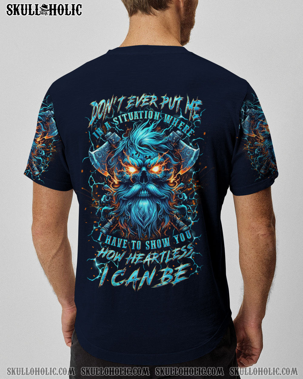 HOW HEARTLESS I CAN BE SKULL ALL OVER PRINT – YHLN1704241