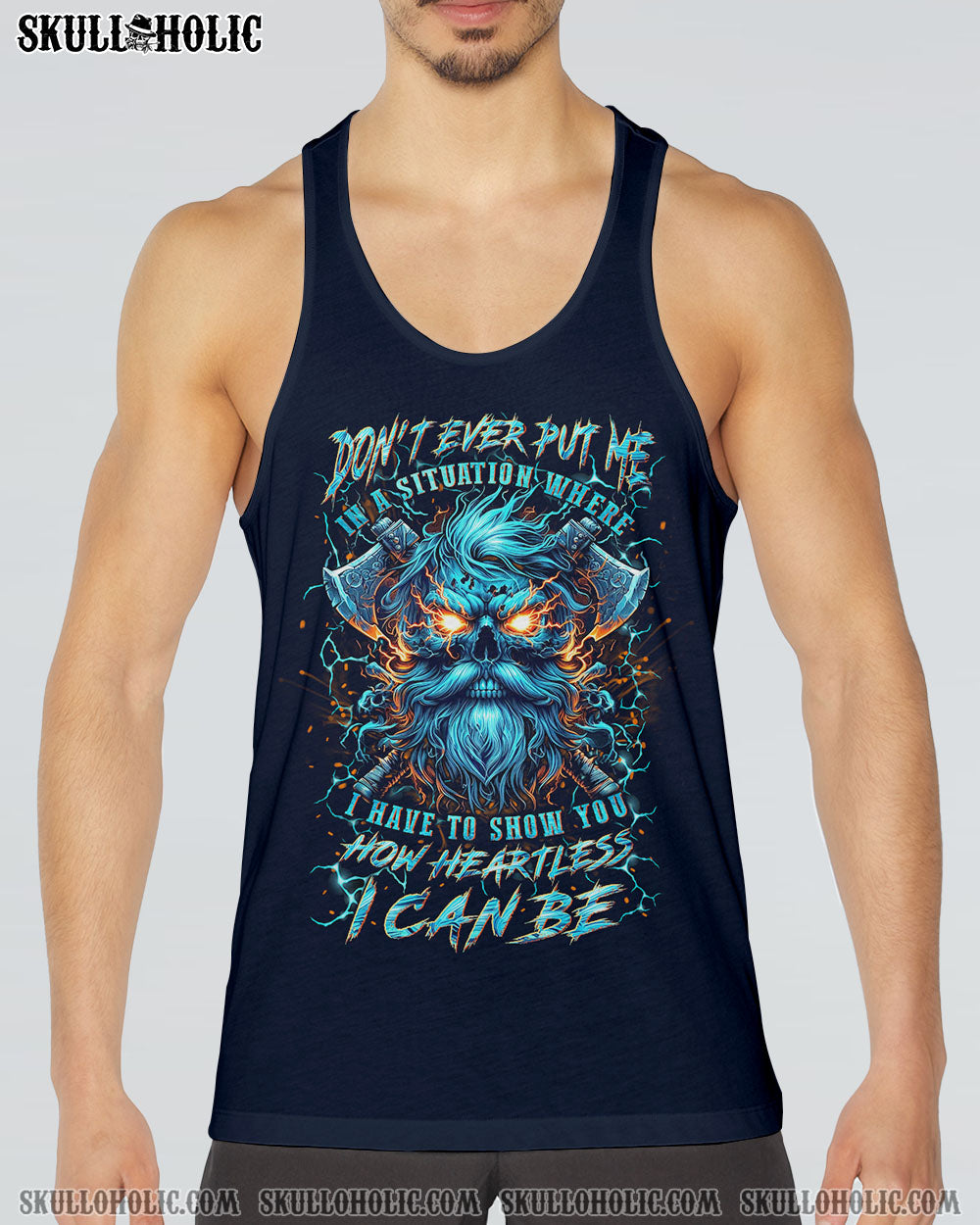 HOW HEARTLESS I CAN BE SKULL ALL OVER PRINT – YHLN1704241