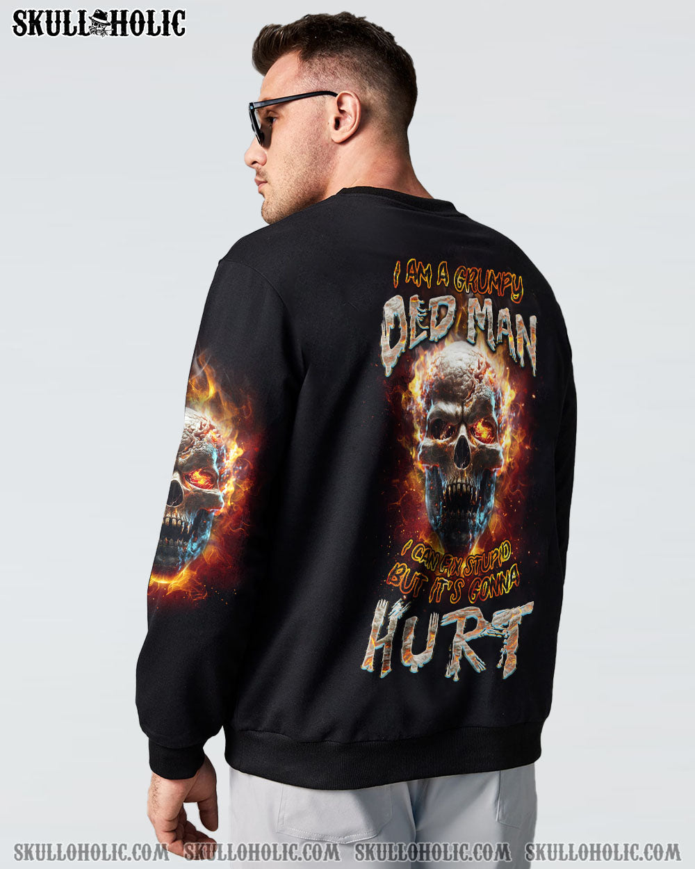 I AM A GRUMPY OLD MAN I CAN FIX STUPID ALL OVER PRINT – TLNZ2007234