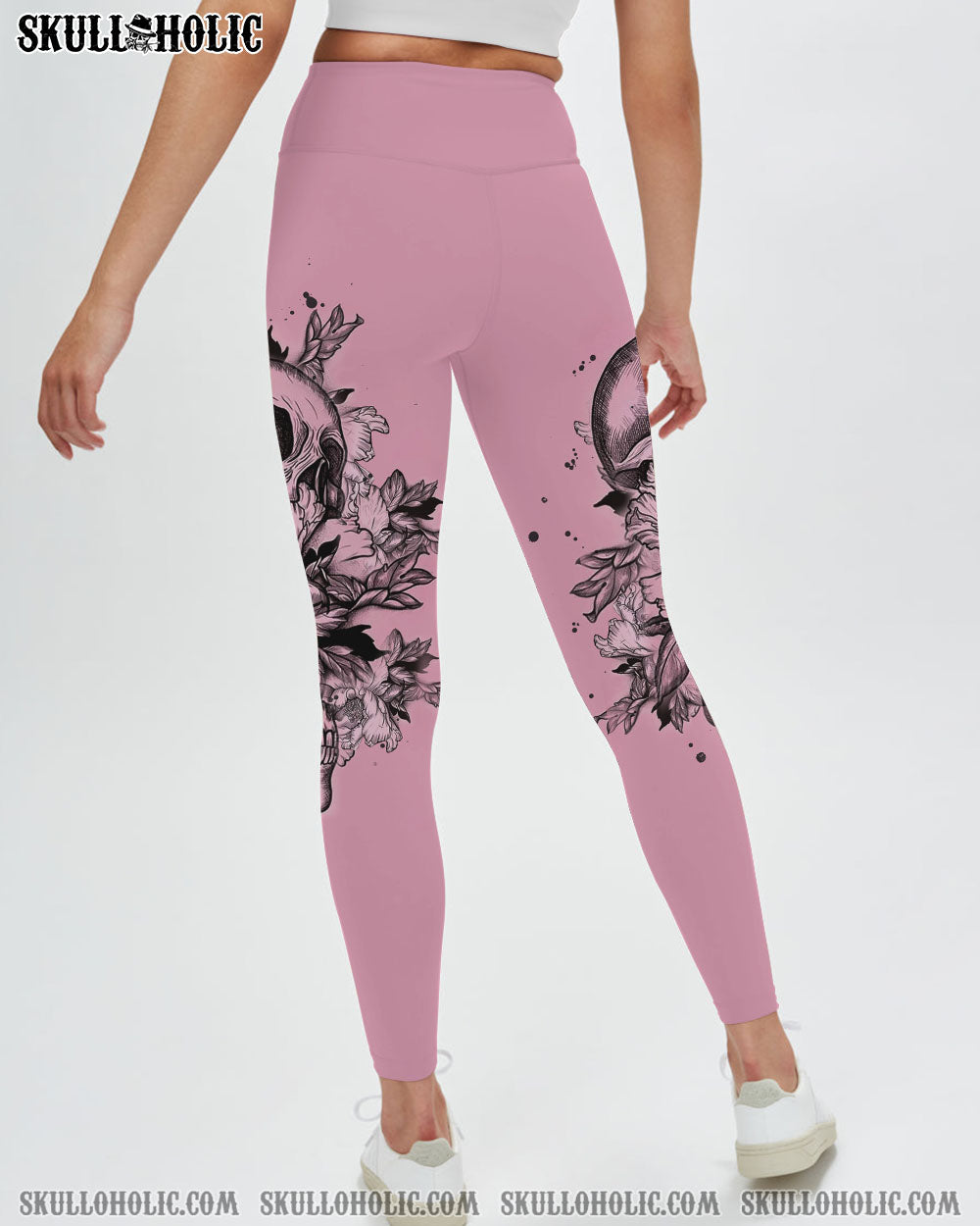 I AM A SWEET GIRL BUT IF YOU PISS ME OFF FLOWER SKULL ALL OVER PRINT – YHHN2112224