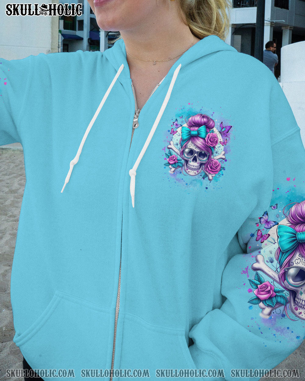 I AM A SWEET GIRL BUT IF YOU PISS ME OFF SKULL ALL OVER PRINT – YHKD2702243