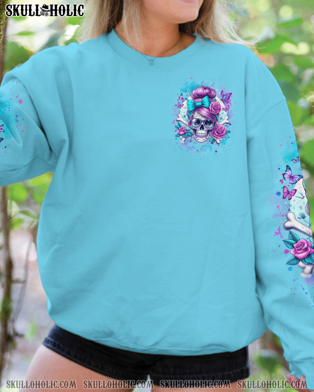 I AM A SWEET GIRL BUT IF YOU PISS ME OFF SKULL ALL OVER PRINT – YHKD2702243