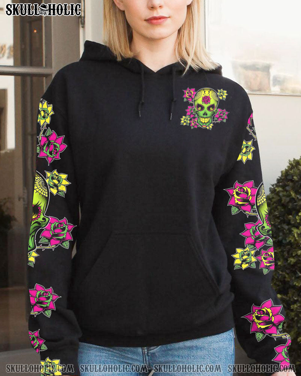 I AM A SWEET GIRL BUT IF YOU PISS ME OFF SUGAR SKULL ALL OVER PRINT – TLTW0612222