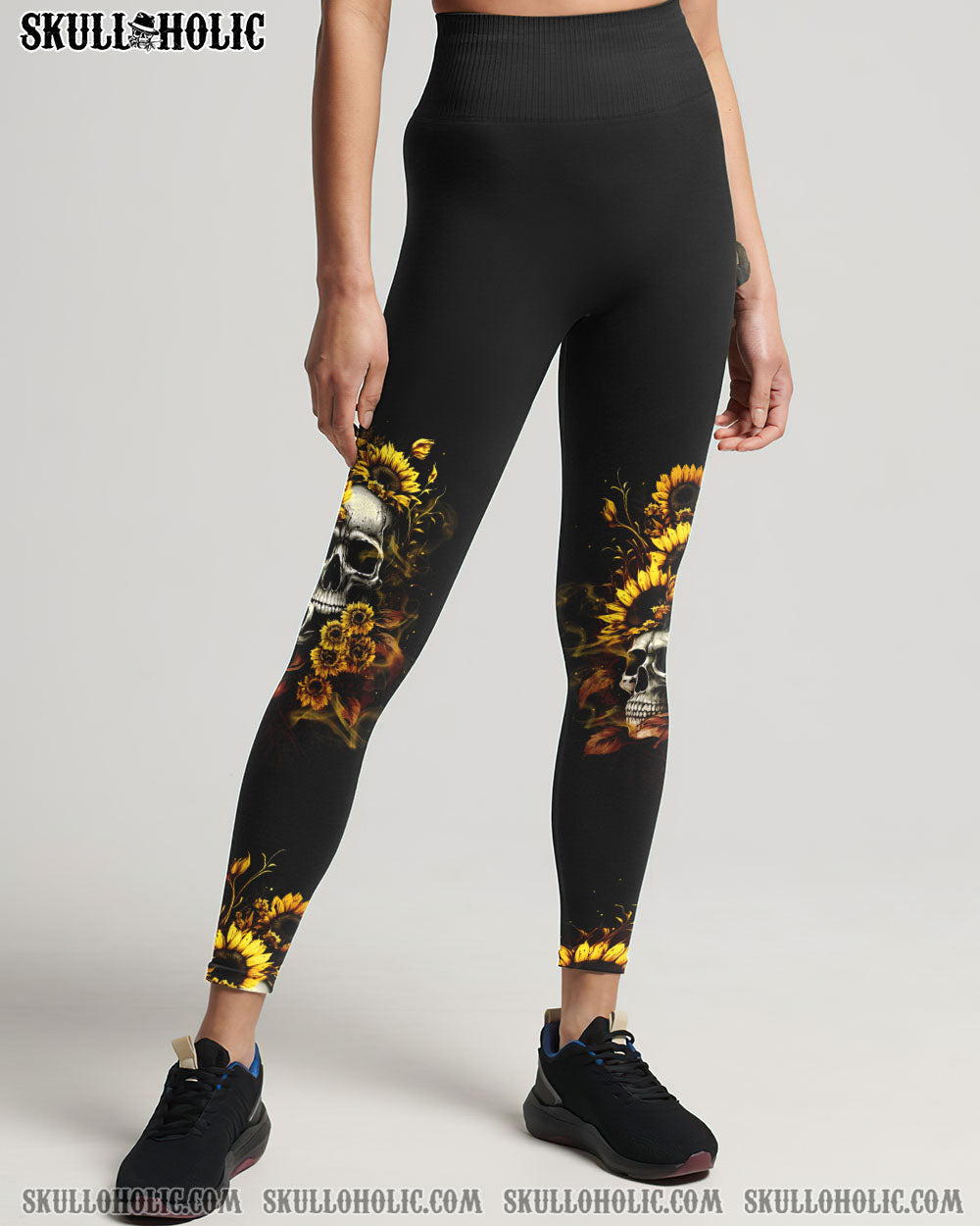 I AM A SWEET GIRL BUT IF YOU PISS ME OFF SUNFLOWER SKULL ALL OVER PRINT – TLTW0703235