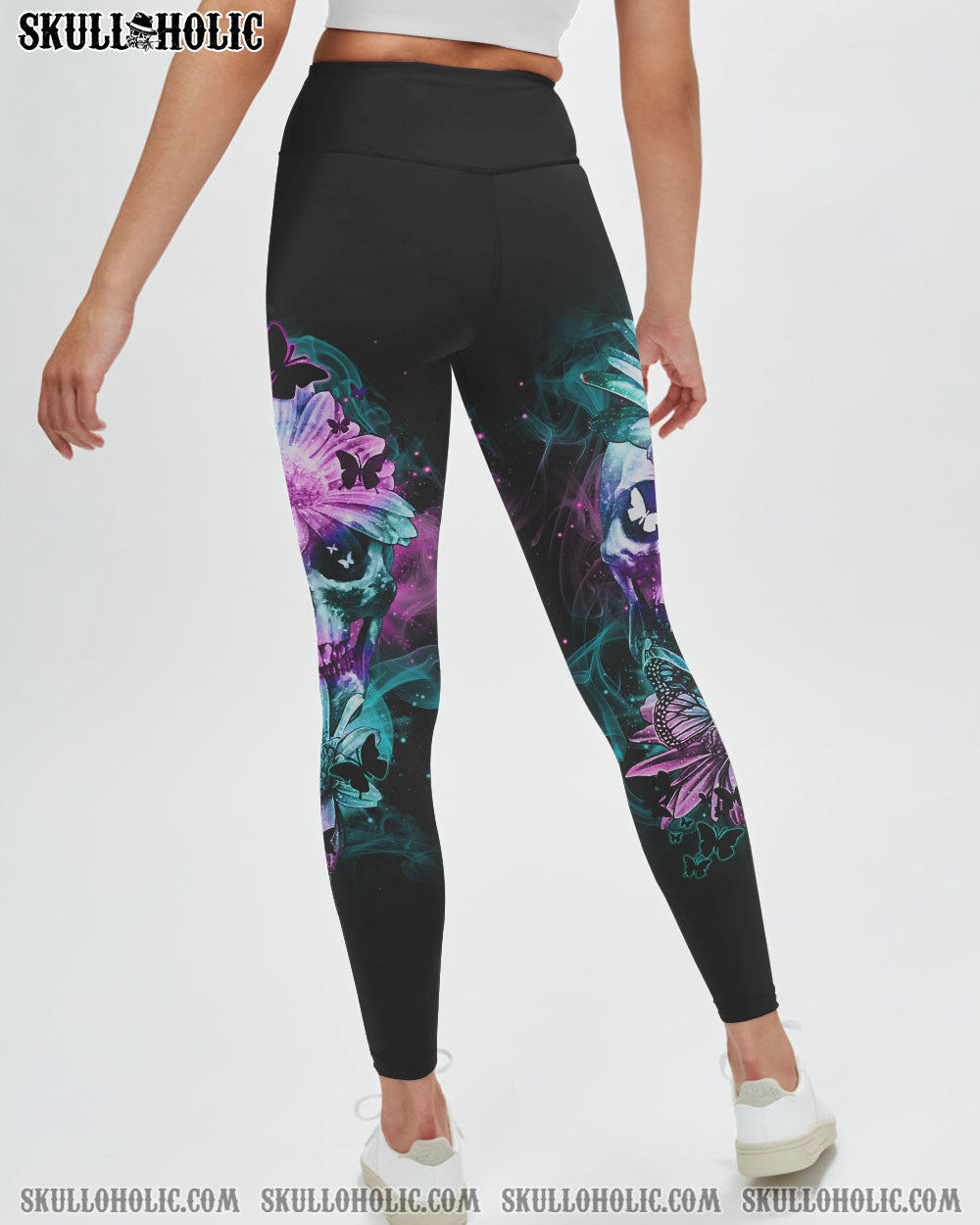 I AM A SWEET GIRL DAISY SKULL ALL OVER PRINT – TLTR1701231