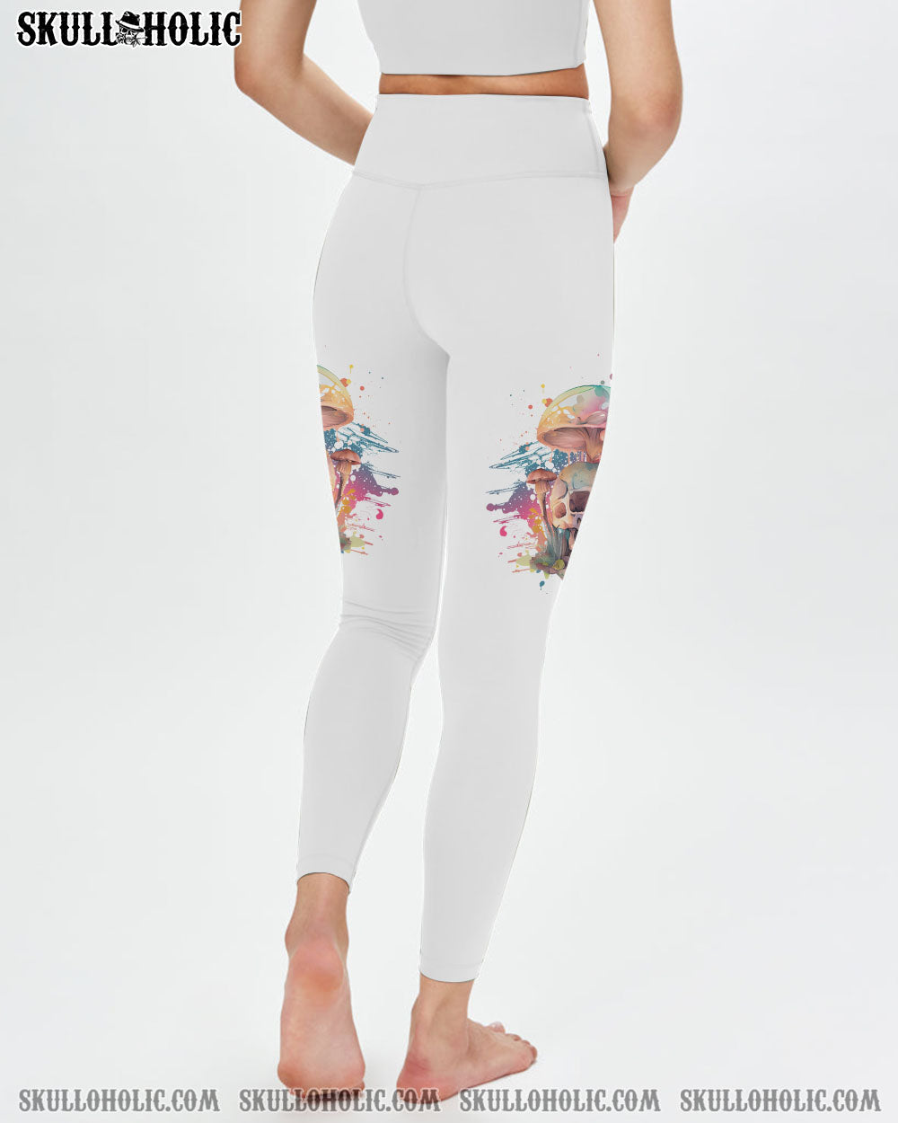 I AM A SWEET GIRL MUSHROOMS SKULL ALL OVER PRINT – YHHG0202231
