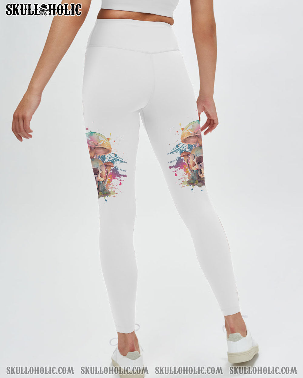 I AM A SWEET GIRL MUSHROOMS SKULL ALL OVER PRINT – YHHG0202231