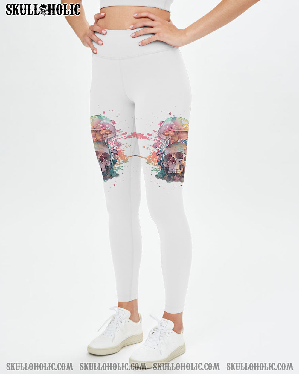I AM A SWEET GIRL MUSHROOMS SKULL ALL OVER PRINT – YHHG0202231