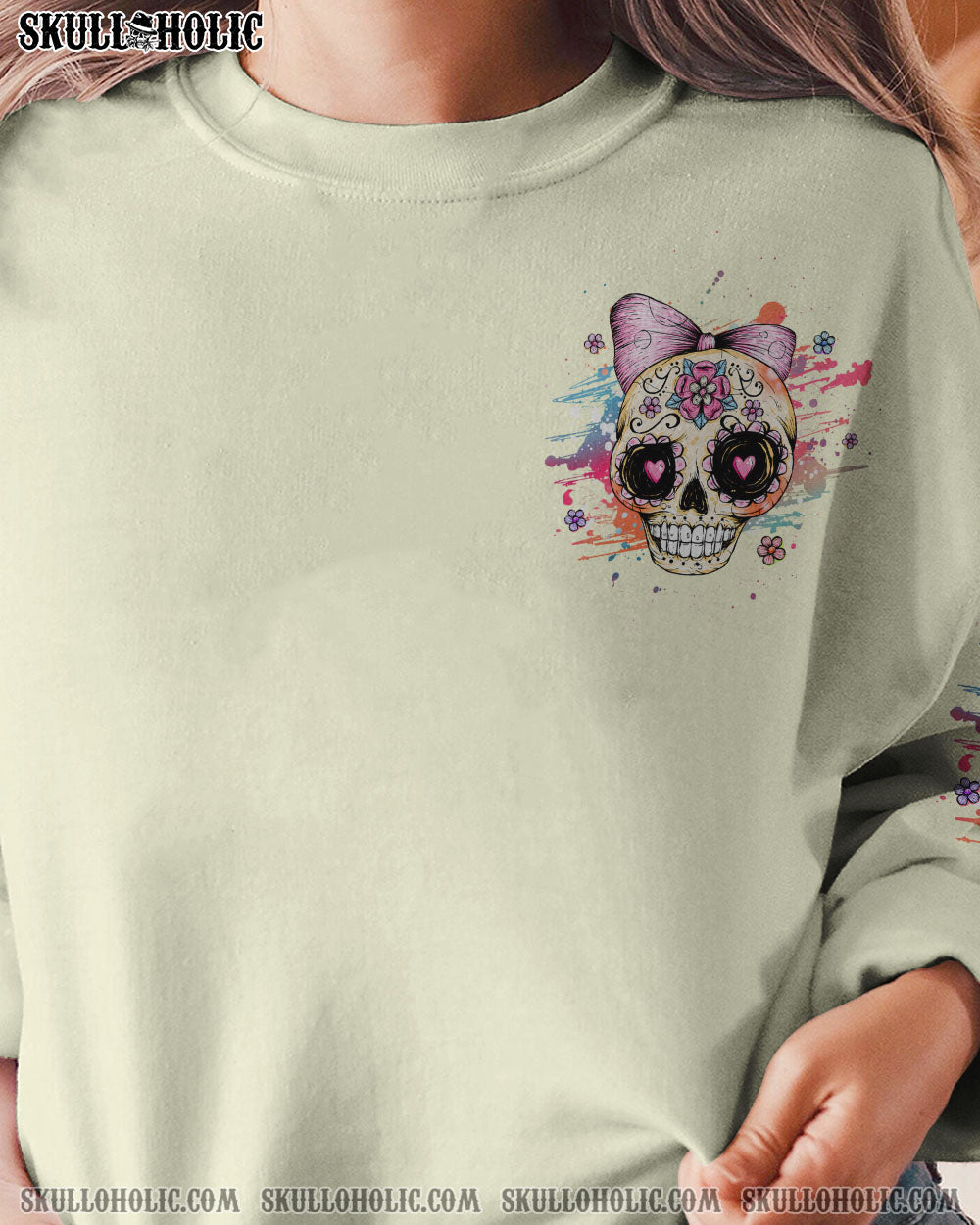 I AM A SWEET GIRL SKULL ALL OVER PRINT – YHHG0203231