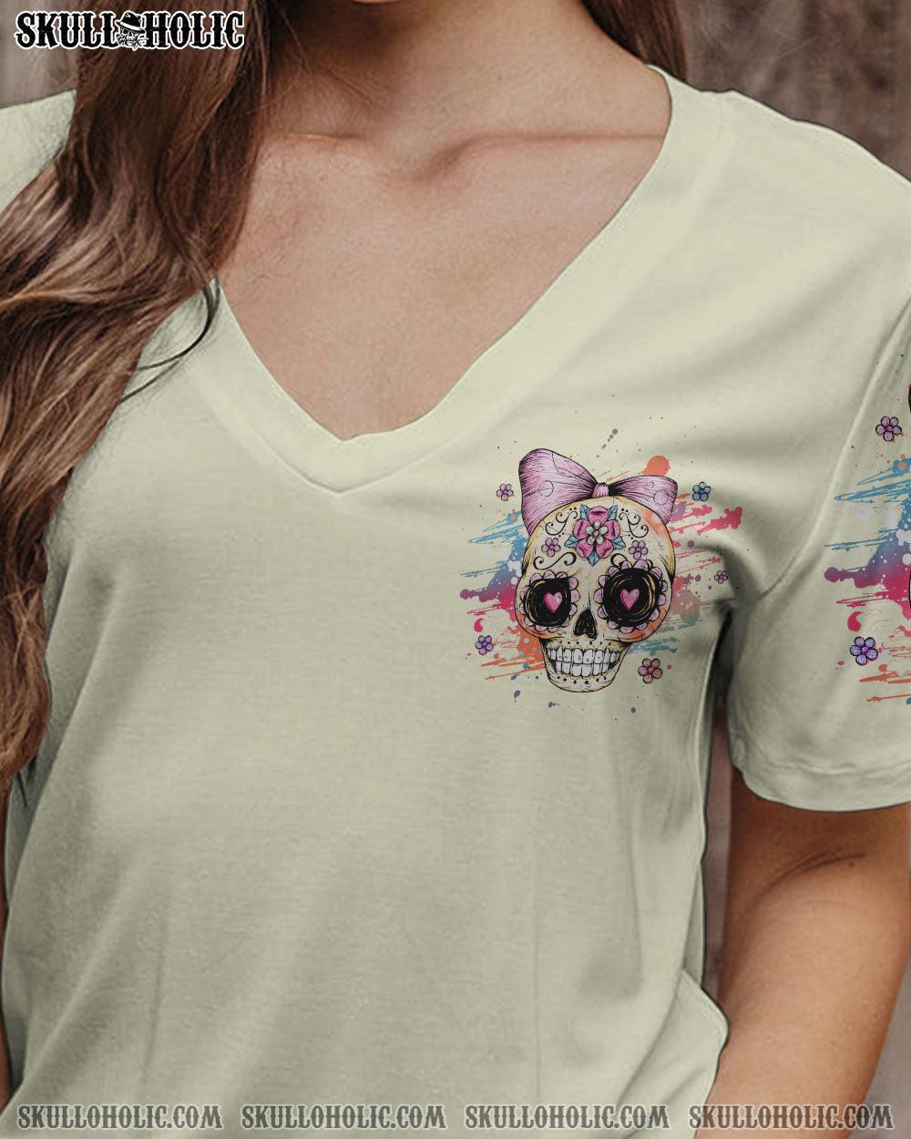 I AM A SWEET GIRL SKULL ALL OVER PRINT – YHHG0203231