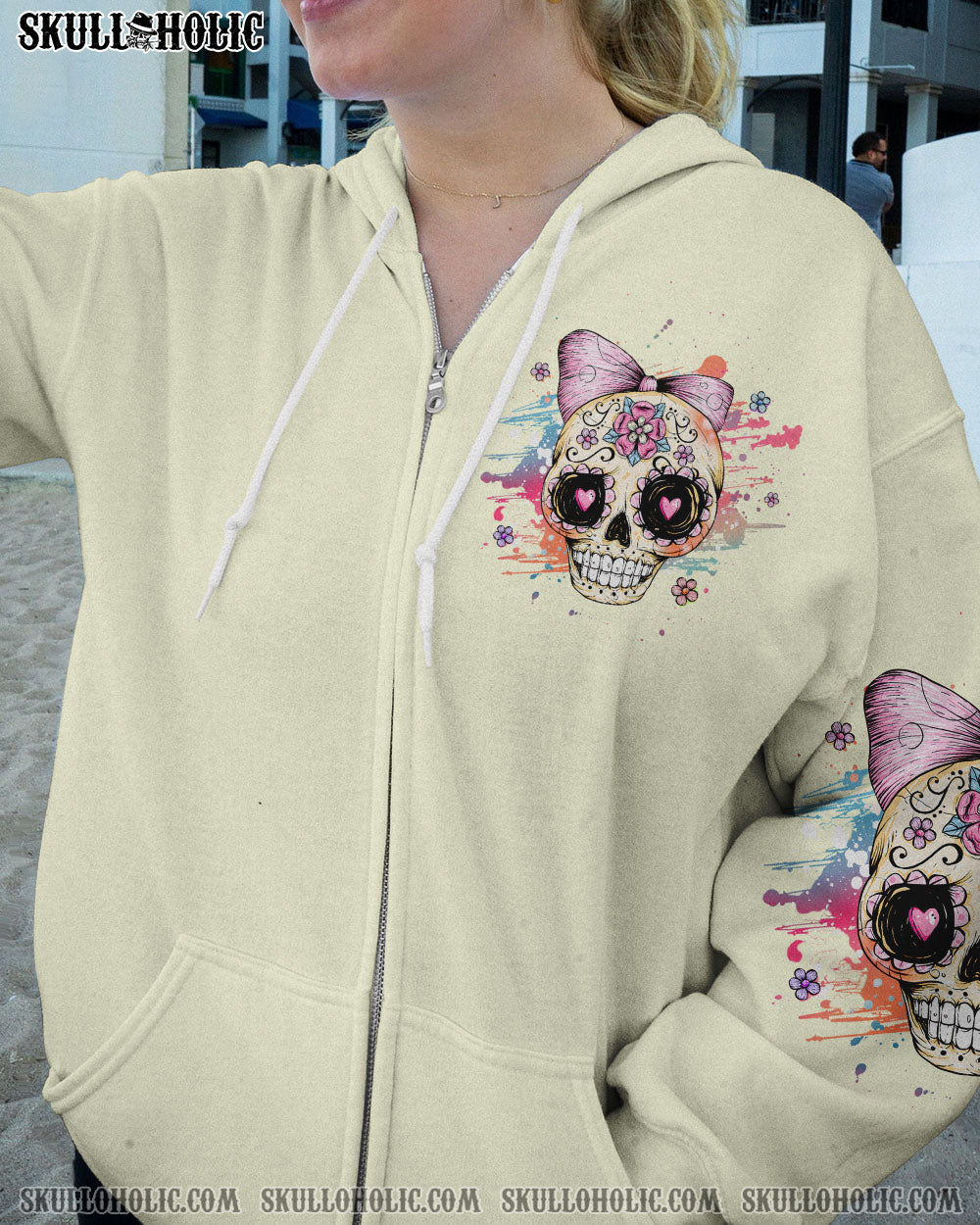 I AM A SWEET GIRL SKULL ALL OVER PRINT – YHHG0203231