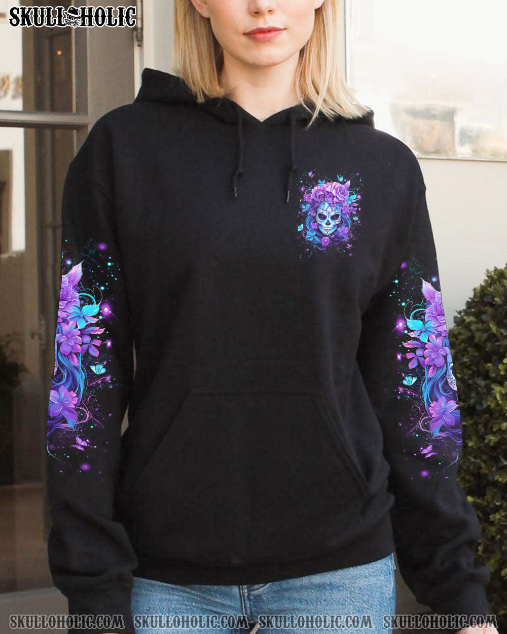 I AM A SWEET GIRL SUGAR SKULL ALL OVER PRINT – YHDU0910233