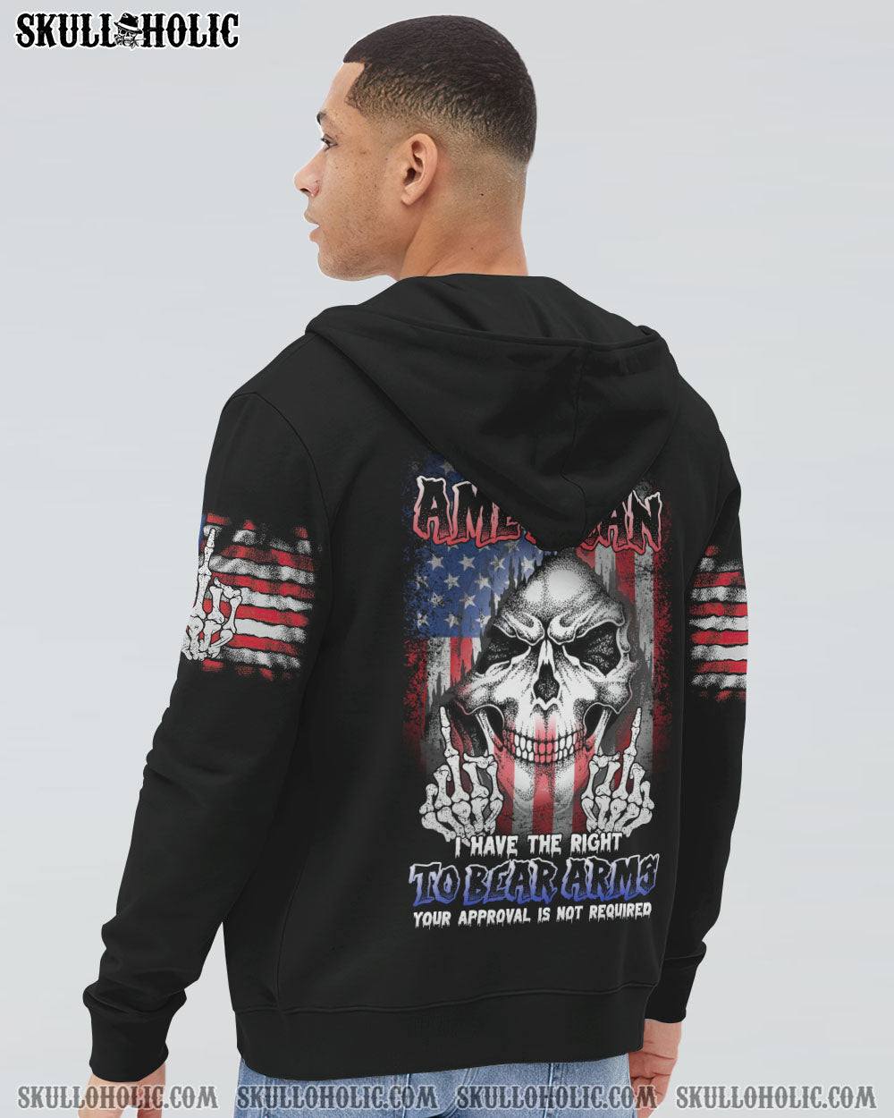 I AM AN AMERICAN REAPER FLAG ALL OVER PRINT – TLNZ1212224