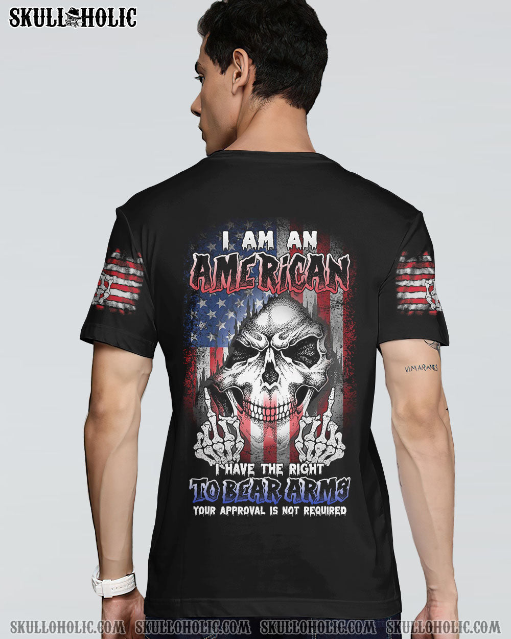 I AM AN AMERICAN REAPER FLAG ALL OVER PRINT – TLNZ1212224