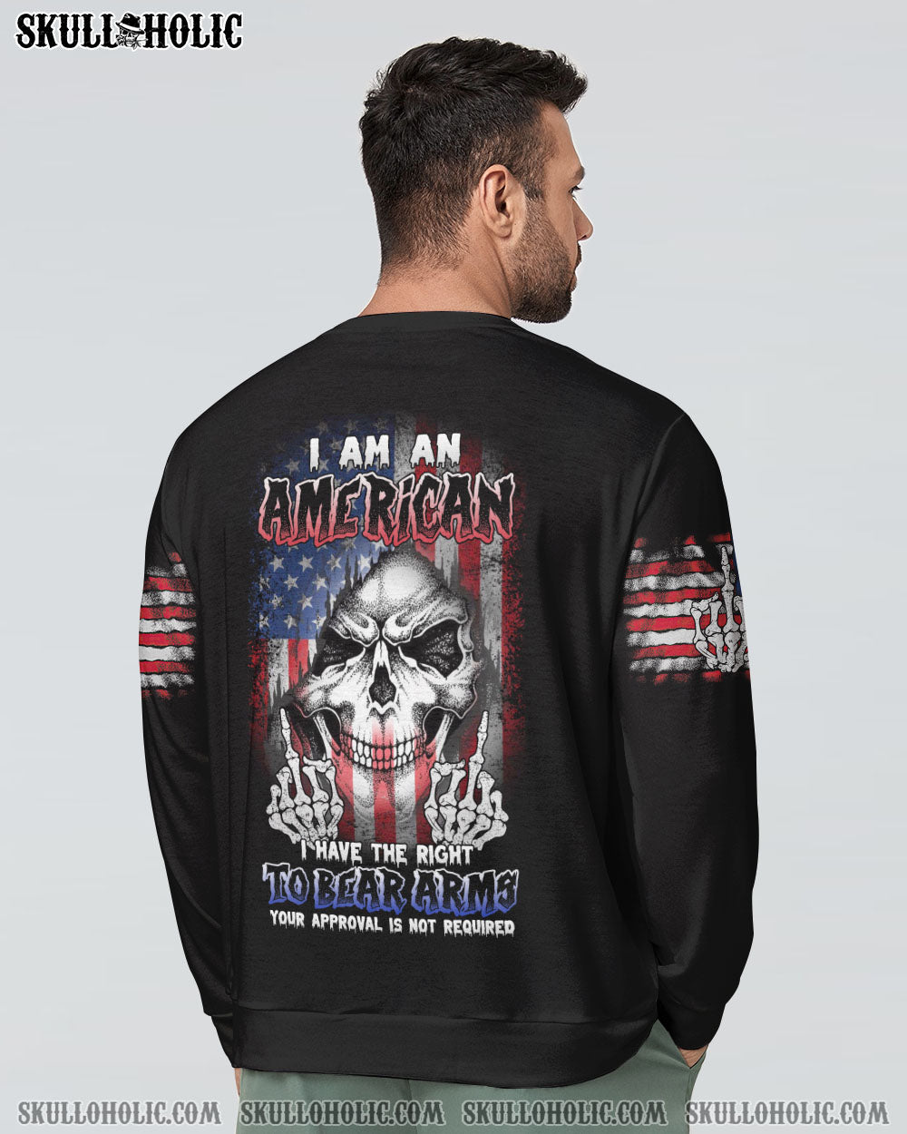 I AM AN AMERICAN REAPER FLAG ALL OVER PRINT – TLNZ1212224