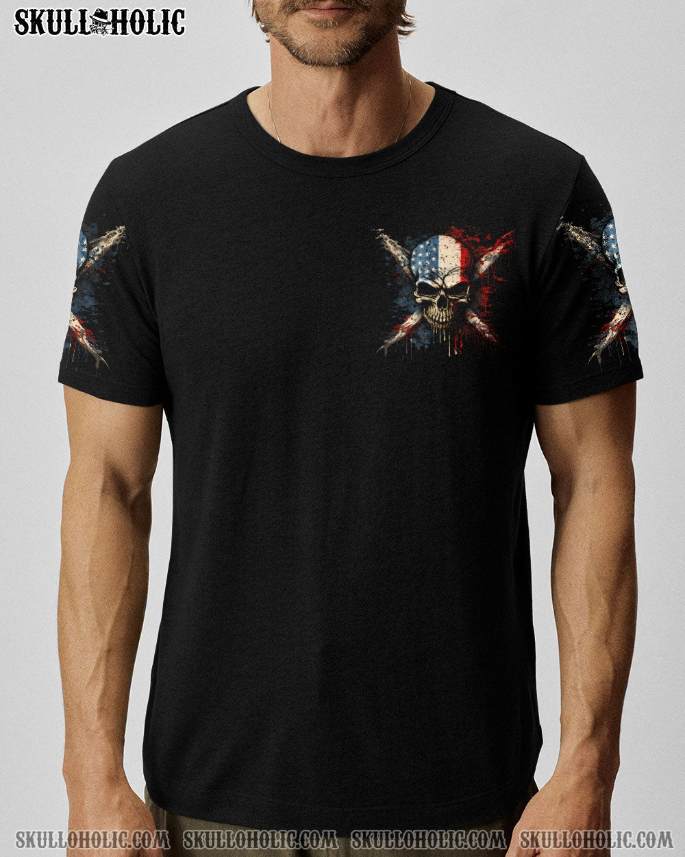I AM AN AMERICAN SKULL ALL OVER PRINT – YHLN0607234