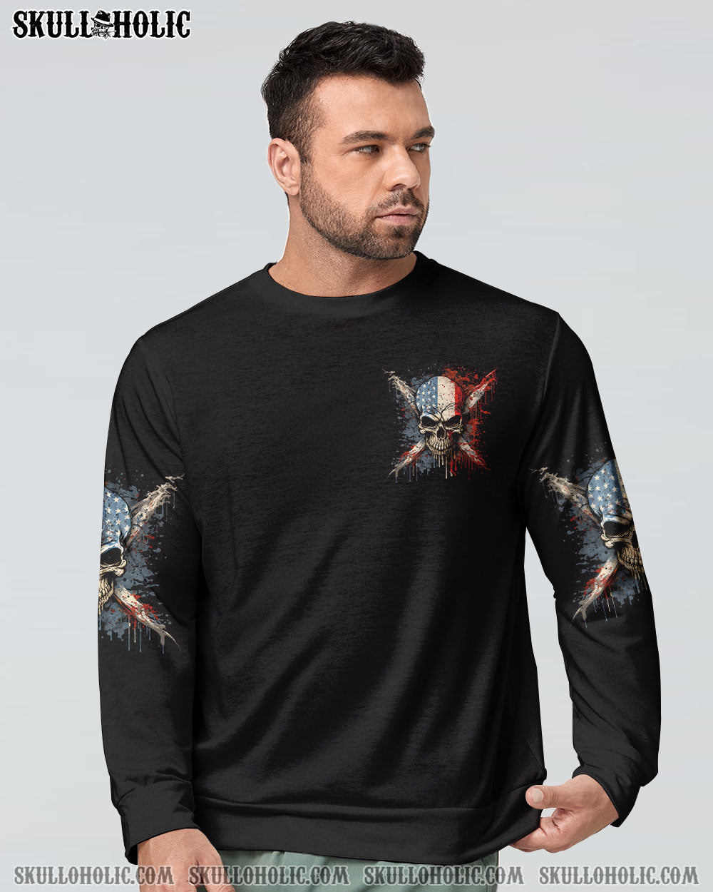 I AM AN AMERICAN SKULL ALL OVER PRINT – YHLN0607234