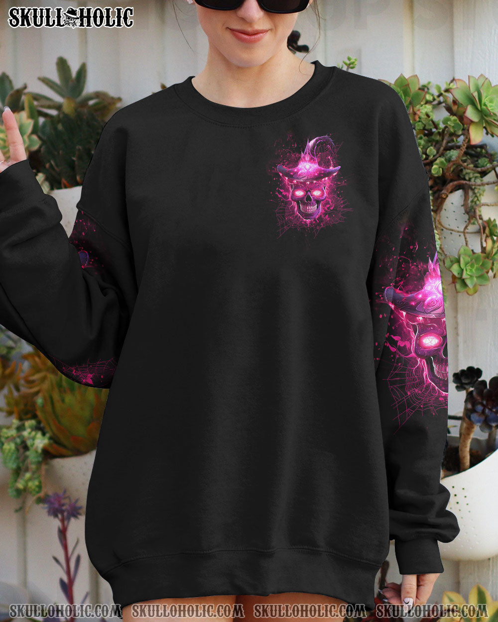 I AM THE SPELL WITCH SKULL HALLOWEEN ALL OVER PRINT – YHLN1208234
