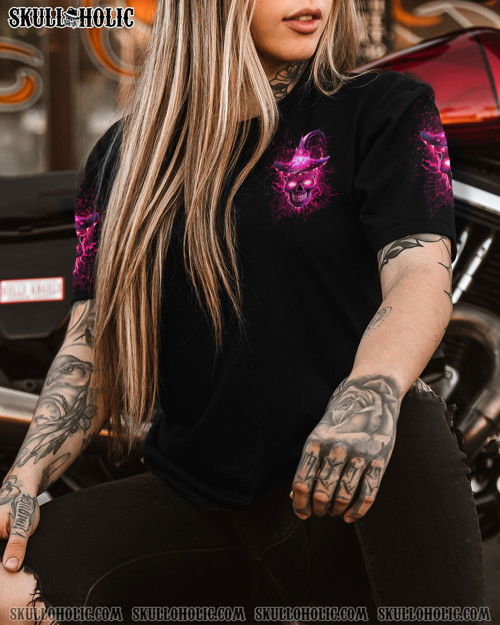 I AM THE SPELL WITCH SKULL HALLOWEEN ALL OVER PRINT – YHLN1208234