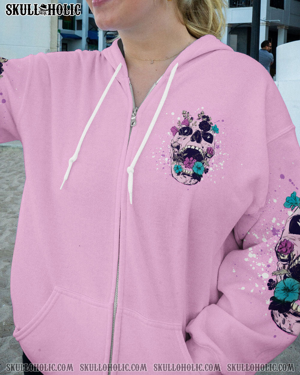 I AM THE STORM FLOWER SKULL ALL OVER PRINT – YHDU1503234