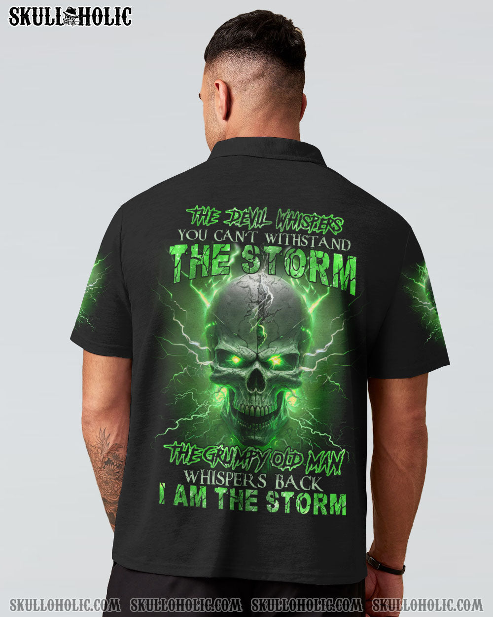 I AM THE STORM GRUMPY OLD MAN THUNDER SKULL ALL OVER PRINT – TLNZ0404233