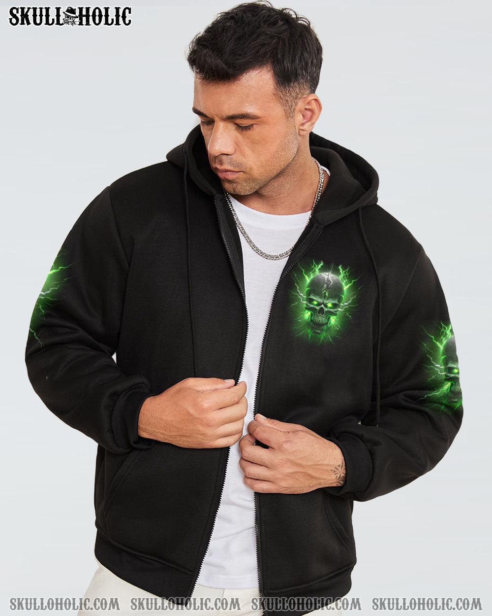 I AM THE STORM GRUMPY OLD MAN THUNDER SKULL ALL OVER PRINT – TLNZ0404233