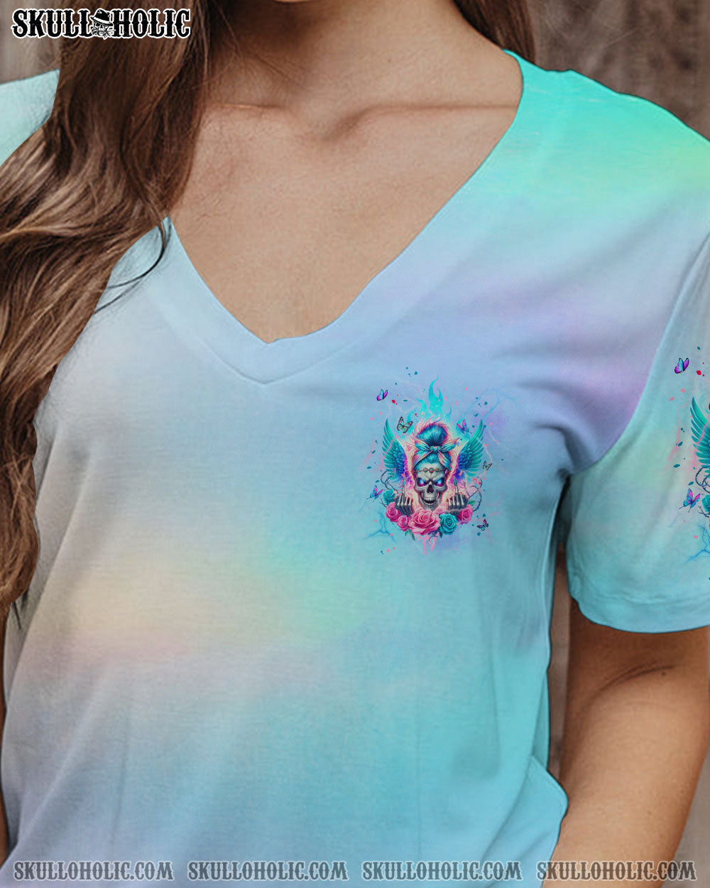 I AM THE STORM MESSY BUN WINGS ALL OVER PRINT – TLPQ0705242