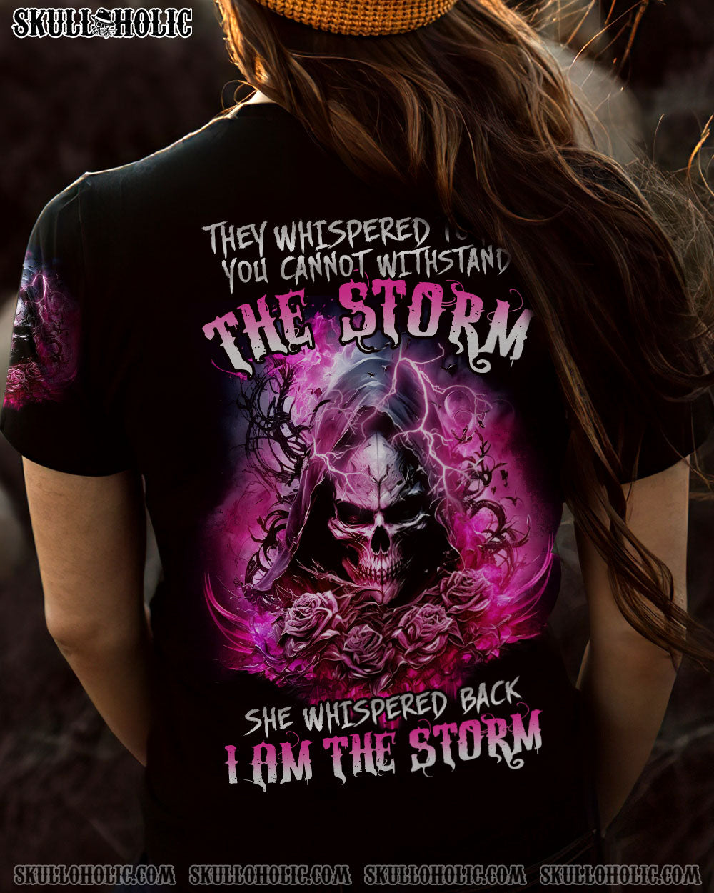 I AM THE STORM PINK REAPER ALL OVER PRINT – TLTR1402231