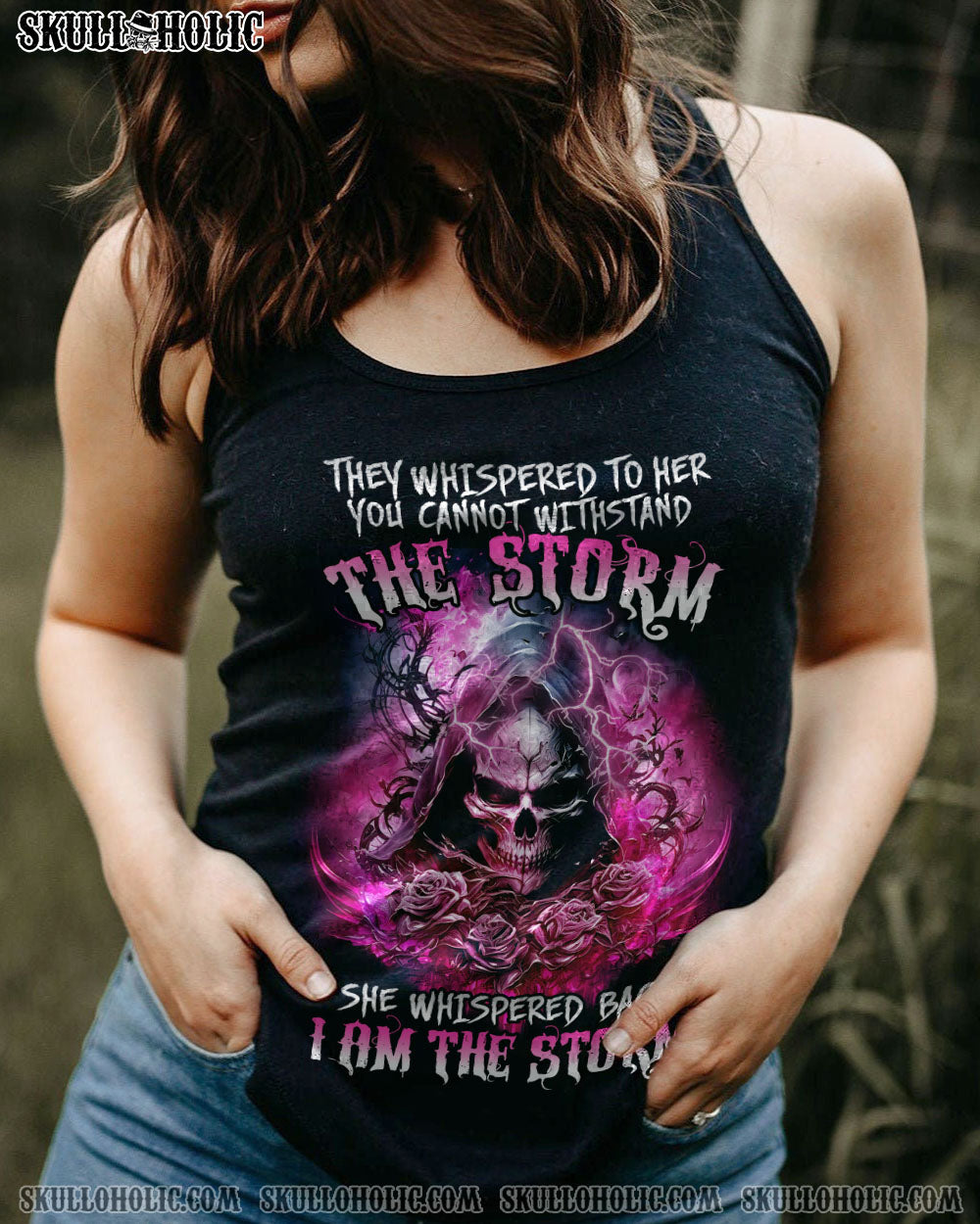 I AM THE STORM PINK REAPER ALL OVER PRINT – TLTR1402231