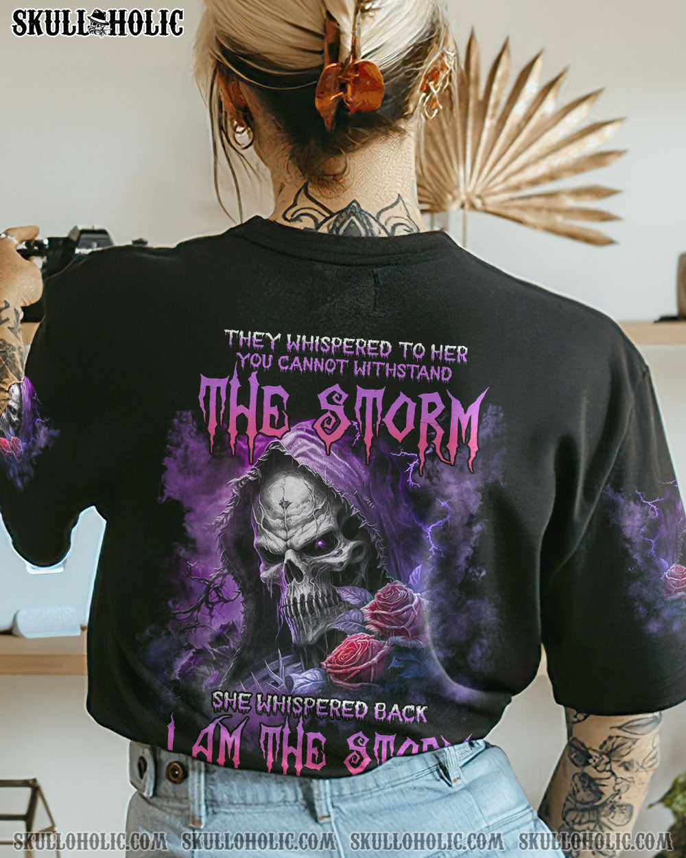 I AM THE STORM REAPER ROSE ALL OVER PRINT – TLTM0302232