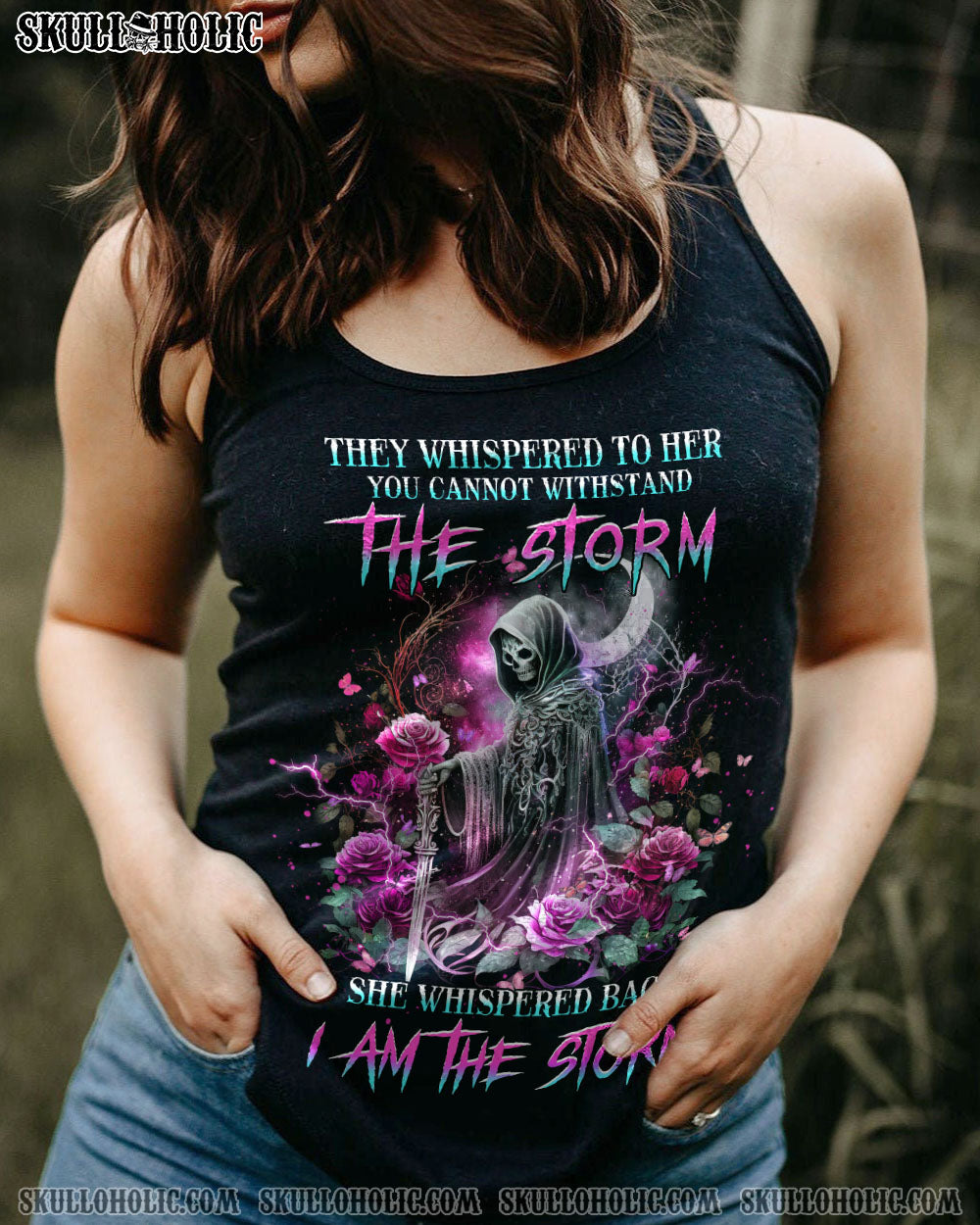 I AM THE STORM REAPER ROSES ALL OVER PRINT – YHHN0603231