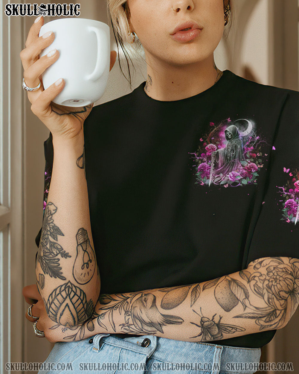 I AM THE STORM REAPER ROSES ALL OVER PRINT – YHHN0603231