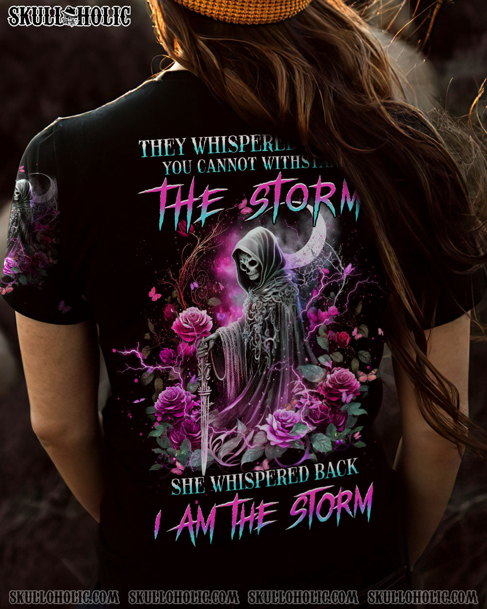 I AM THE STORM REAPER ROSES ALL OVER PRINT – YHHN0603231