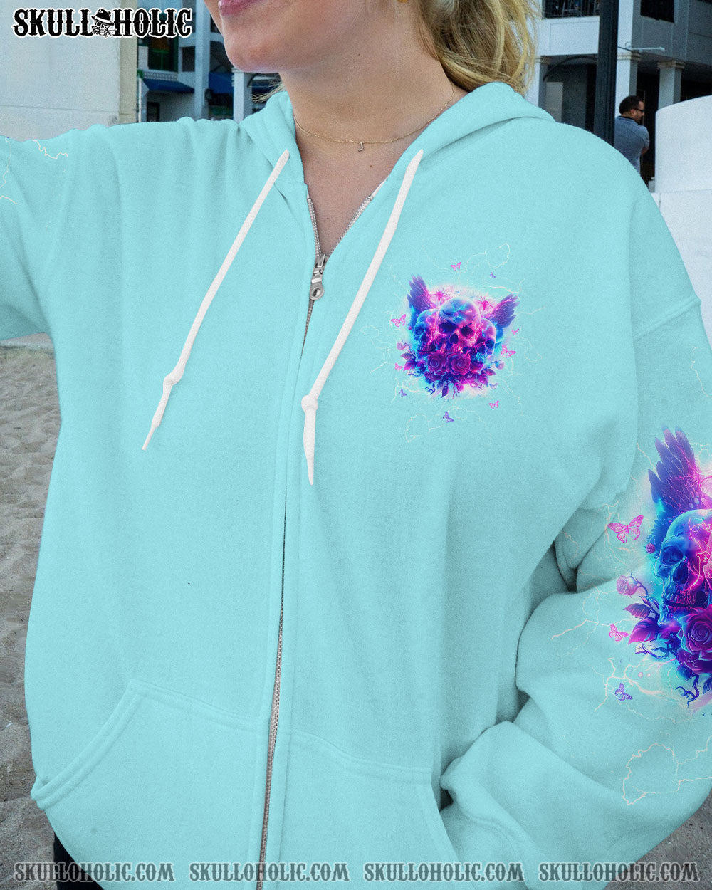 I AM THE STORM ROSES WINGS SKULL ALL OVER PRINT – TLTW1204241
