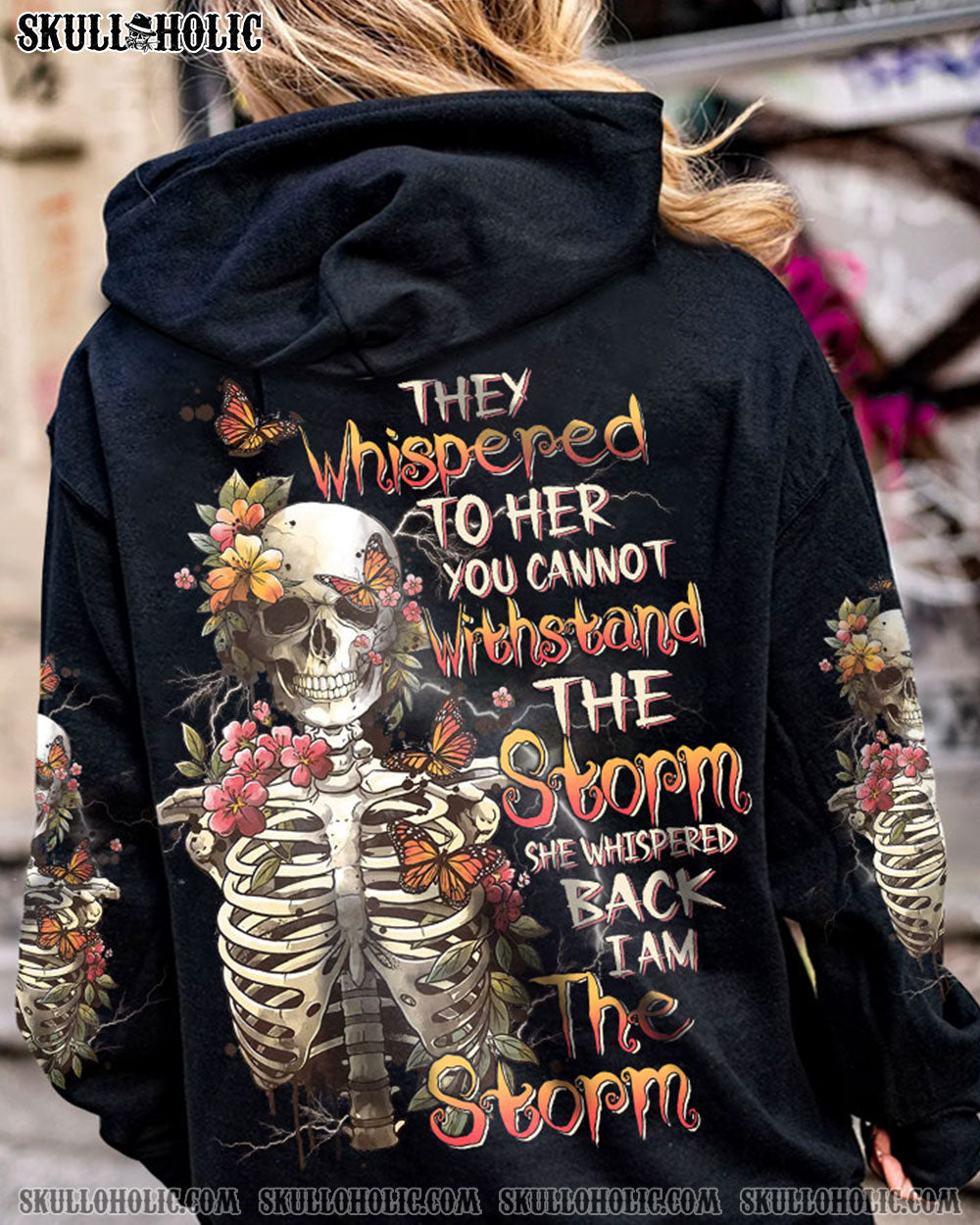 I AM THE STORM SKELETON ALL OVER PRINT - TLTW1503239