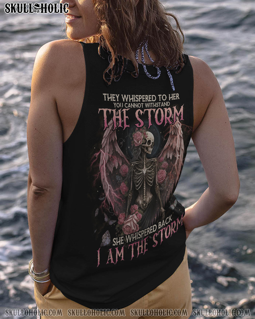 I AM THE STORM SKELETON ROSES WINGS ALL OVER PRINT – TLNO0302232